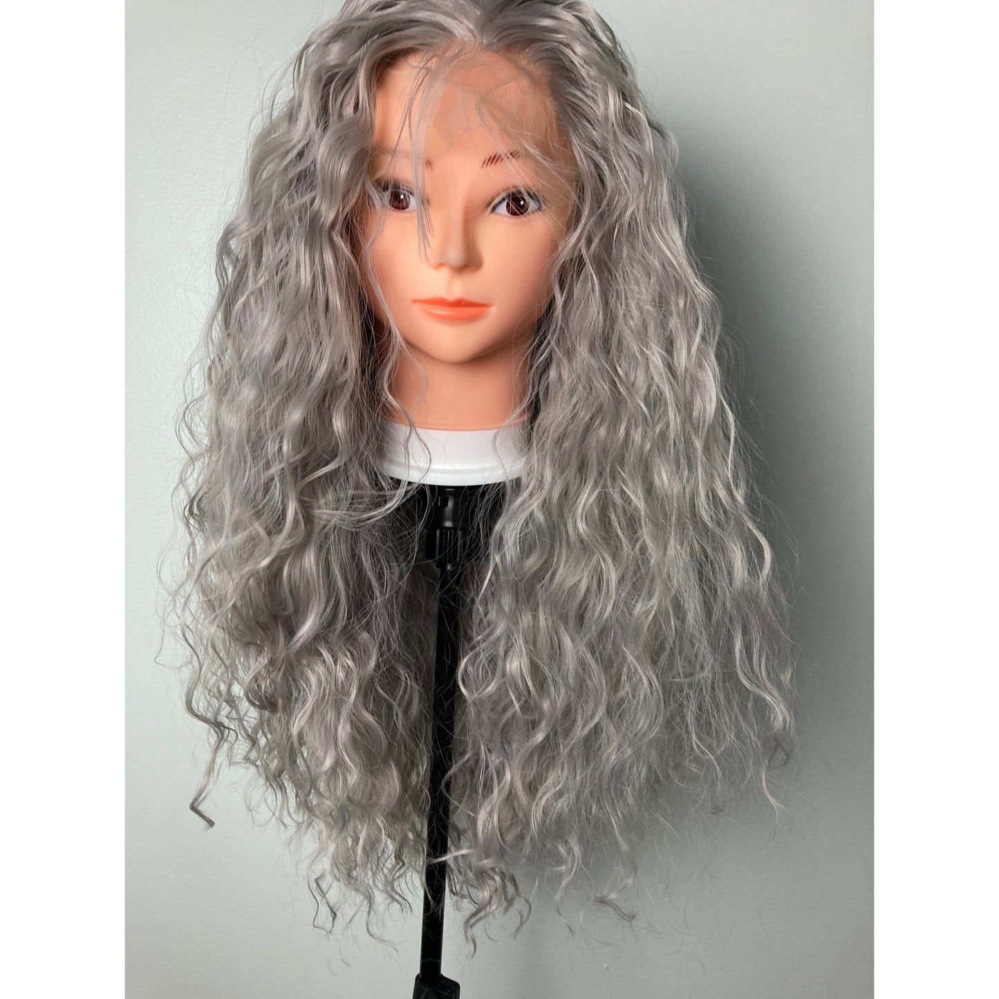 Grey Wig Silver Gray Wig Lace Front Wig