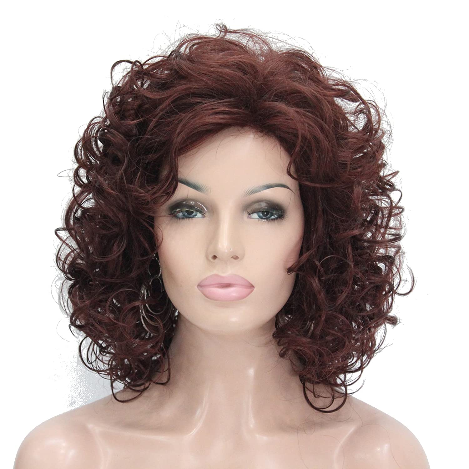 Short Uniform-Layered Curly Hairstyle - TheHairStyler.com