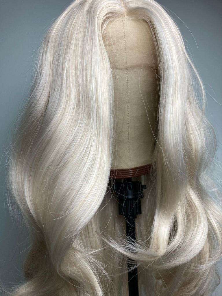  Light Blonde T-Part Lace Front Wig