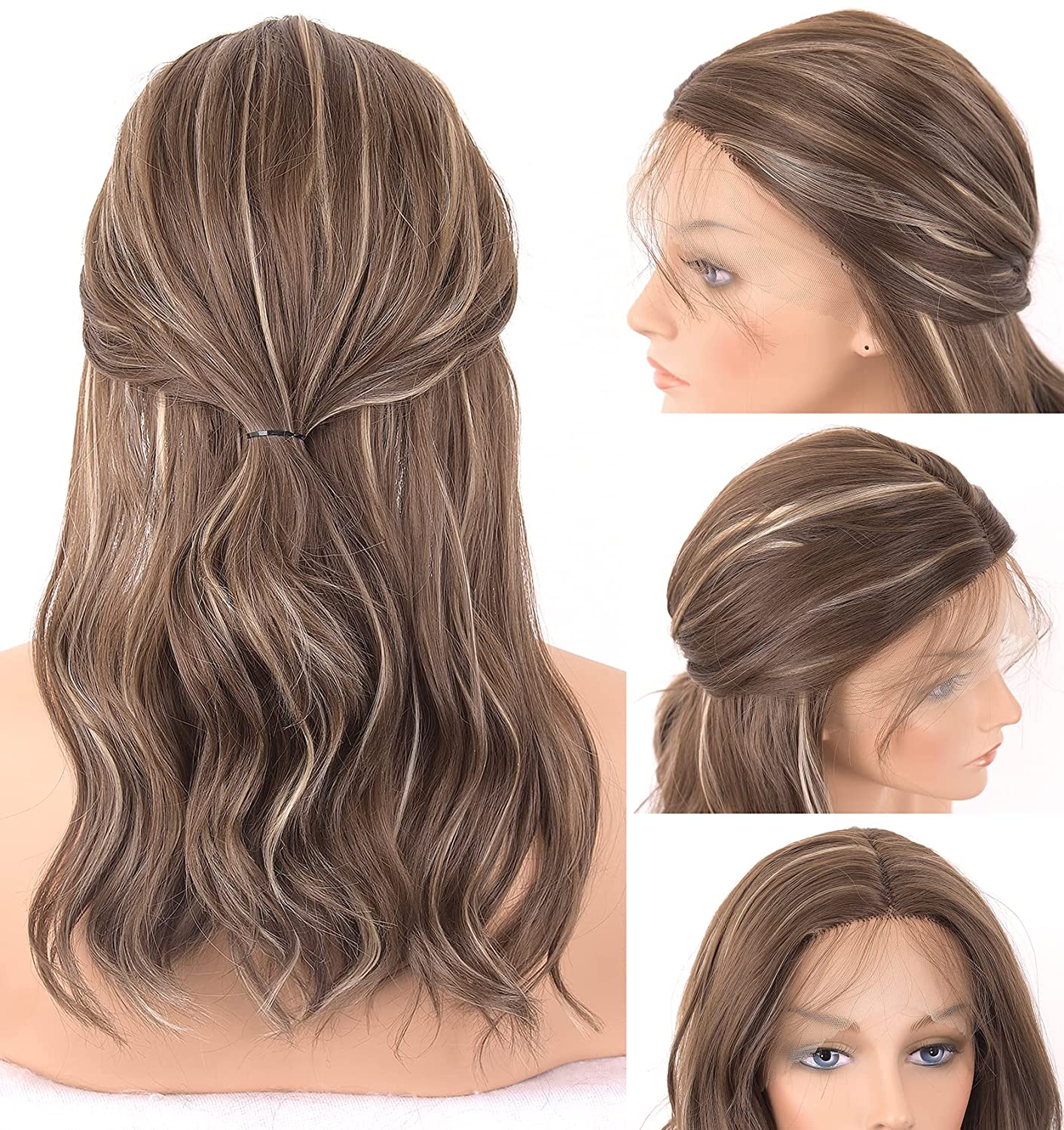 Brown Hair with Highlight Ideas Brown Mixed Blonde Highlight Lace