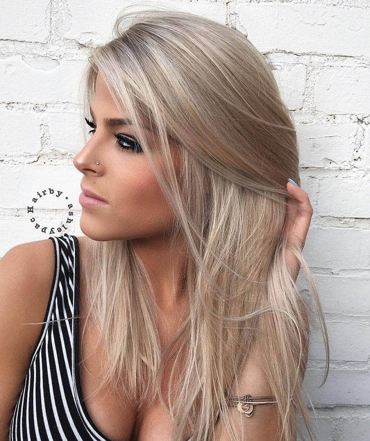 22inch Ombre Dirty Blonde Lace Front Wigs