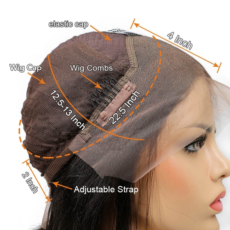30 34 Inch Loose Deep Wave HD Frontal Wigs for Women