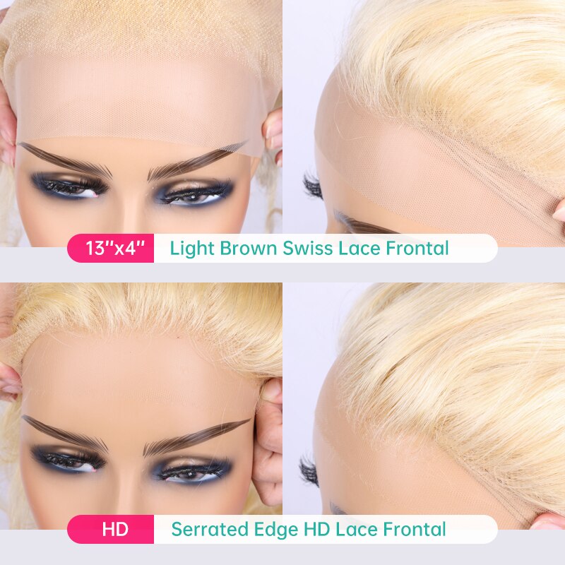 Body Wave 13x4 HD  Lace Frontal Closure Brazilian Human Hair Bundle