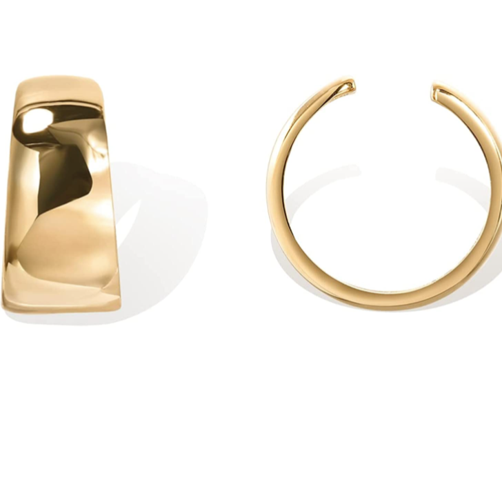 14k Gold Ear Cuff Earrings