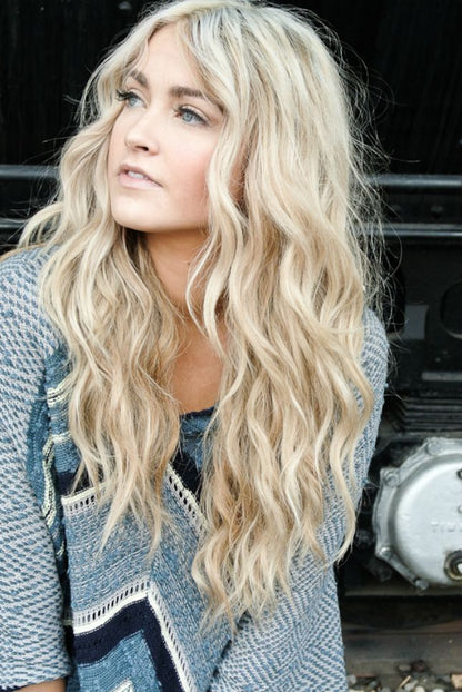 Blonde Highlight Deep Wave Lace Wigs for Women