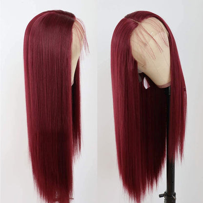 Long Straight Hair Lace Front Wigs
