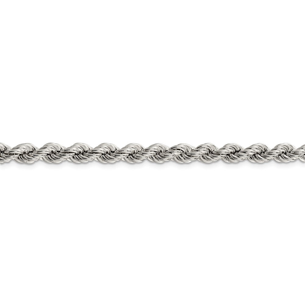 925 Sterling Silver 6.4mm Rope Chain|18inch Pure Silver Necklace For Men Women