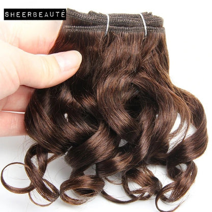 Curly Brazilian Hair Weave Human Hair Bundles