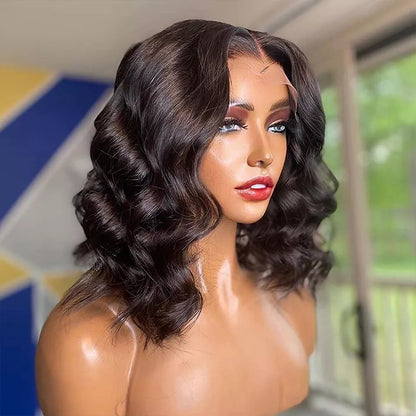 Short Bob Body Wave 13x6 Lace Frontal Human Hair |13x4 Closure Wig