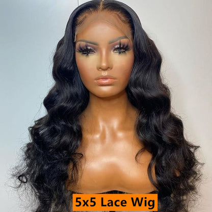 30inch 40inch Body Wave 13x6 HD Lace Frontal Human Hair Wigs