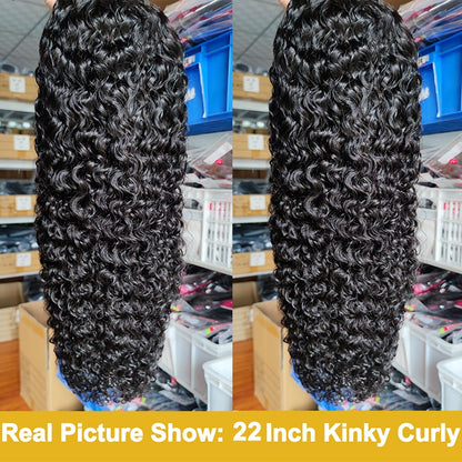 Mongolian Kinky Curly Headband Wig