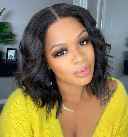 Short Bob Body Wave 13x6 Lace Frontal Human Hair |13x4 Closure Wig