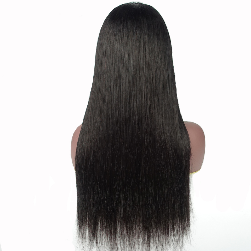 13x4 Long Straight Lace Frontal Human Hair Wig 4x4 Lace Wig